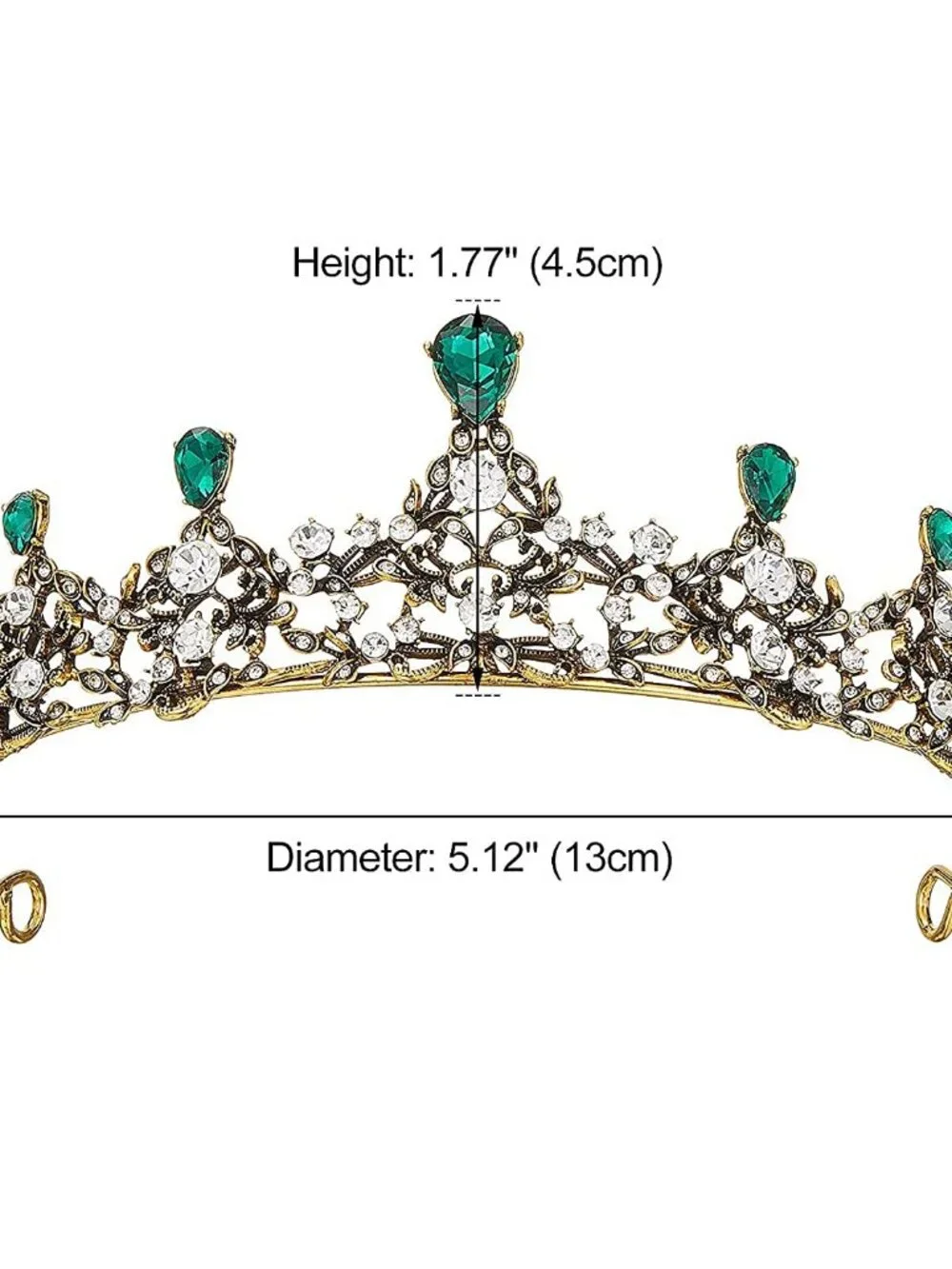 Crystal Tiara for Women Rhinestone Wedding Headband for Bride